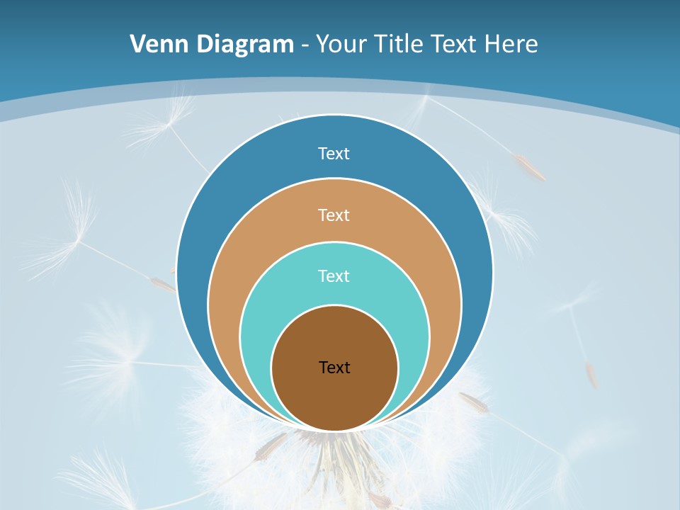 Rural Scene Fragility Closeup PowerPoint Template