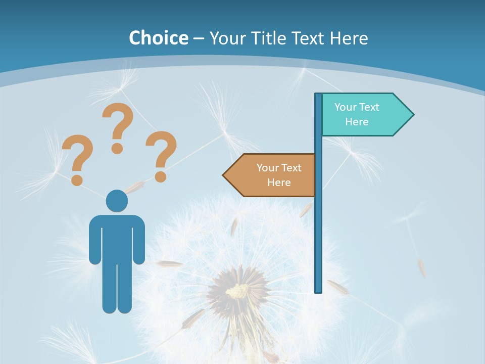 Rural Scene Fragility Closeup PowerPoint Template