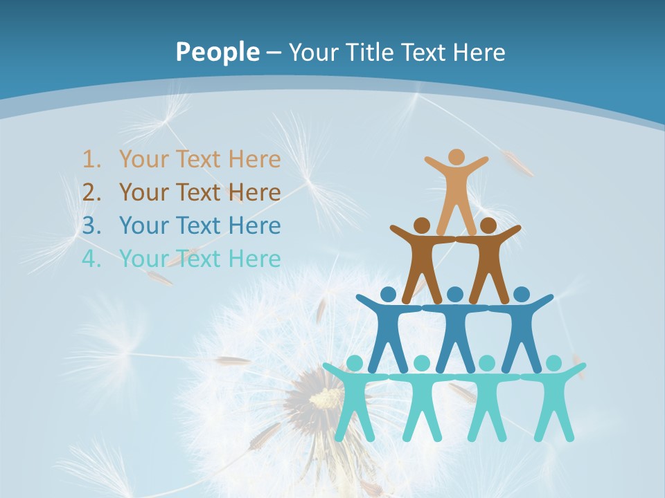 Rural Scene Fragility Closeup PowerPoint Template