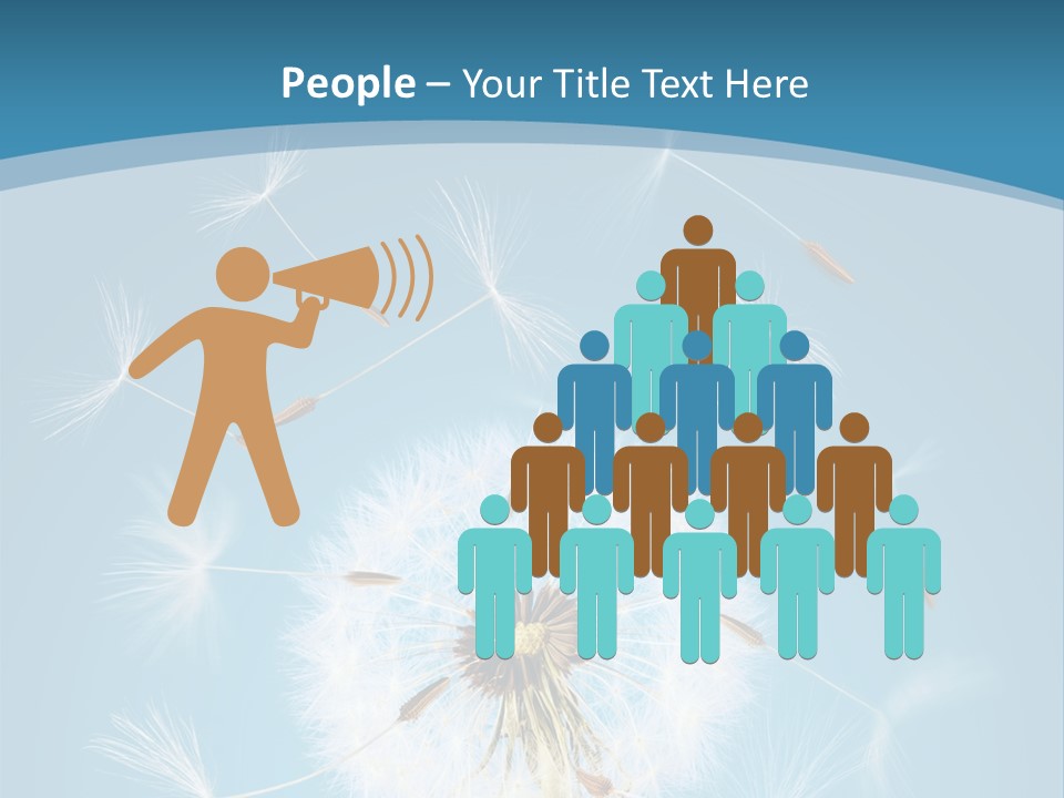 Rural Scene Fragility Closeup PowerPoint Template