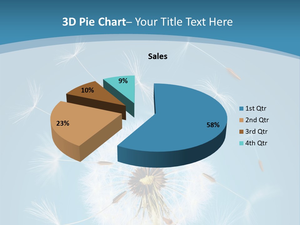 Rural Scene Fragility Closeup PowerPoint Template