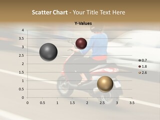 Scooter Transport Modern PowerPoint Template