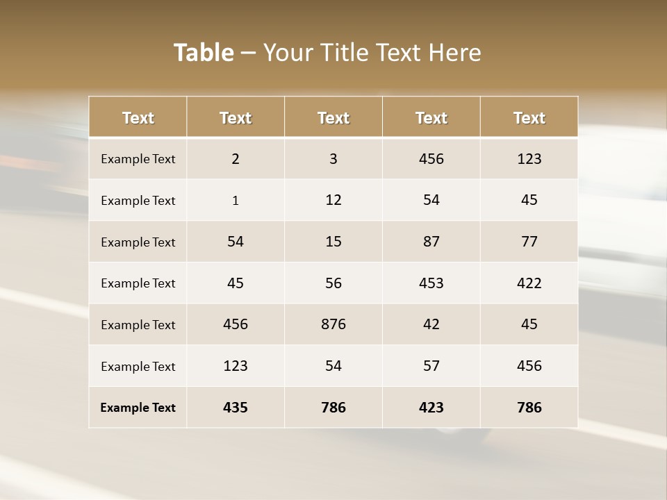 Scooter Transport Modern PowerPoint Template