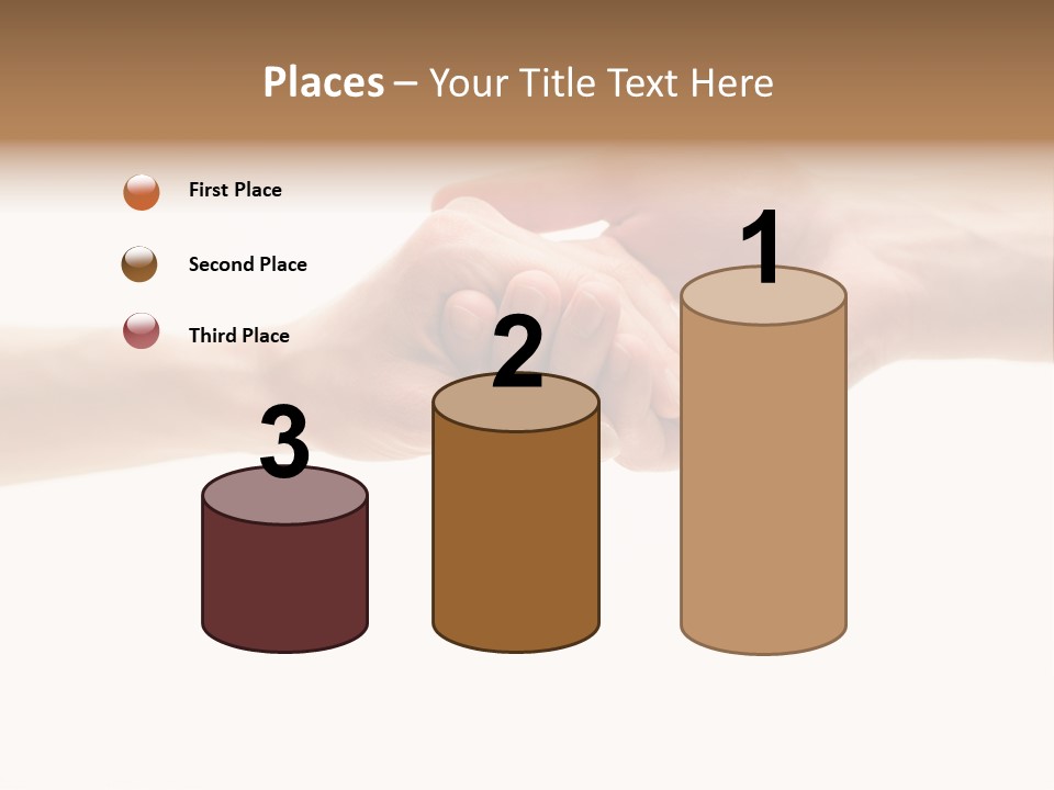 Teamwork Female Love PowerPoint Template