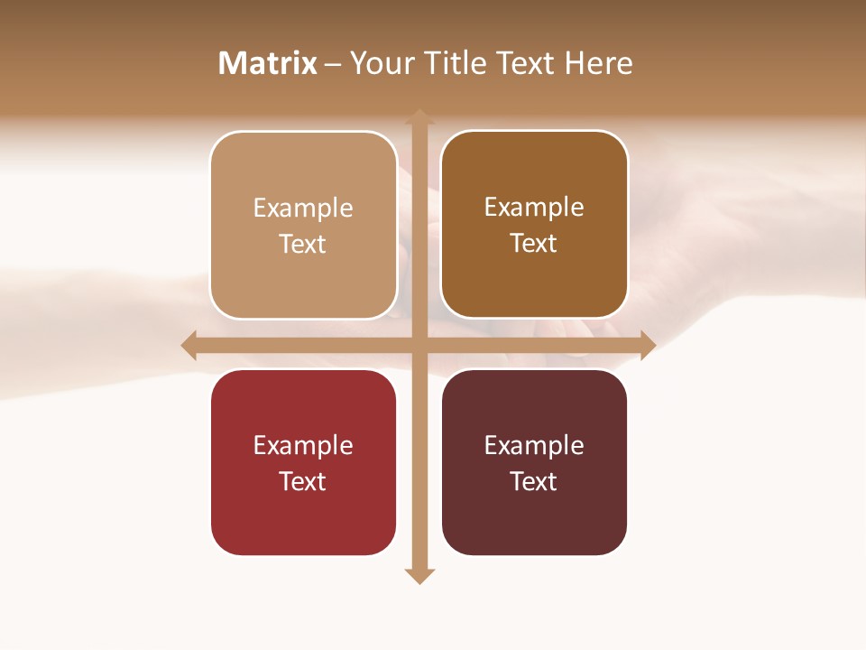 Teamwork Female Love PowerPoint Template