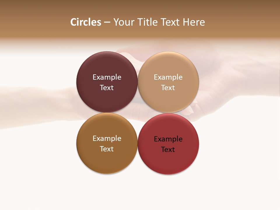 Teamwork Female Love PowerPoint Template