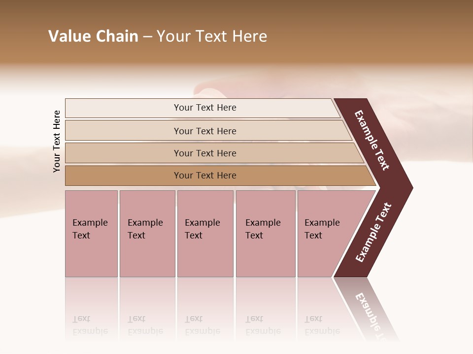 Teamwork Female Love PowerPoint Template