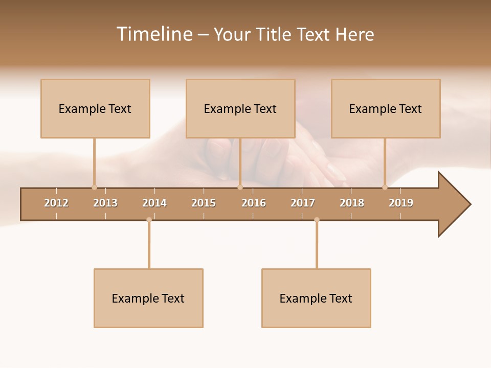 Teamwork Female Love PowerPoint Template