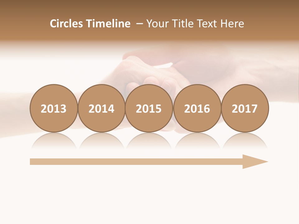 Teamwork Female Love PowerPoint Template