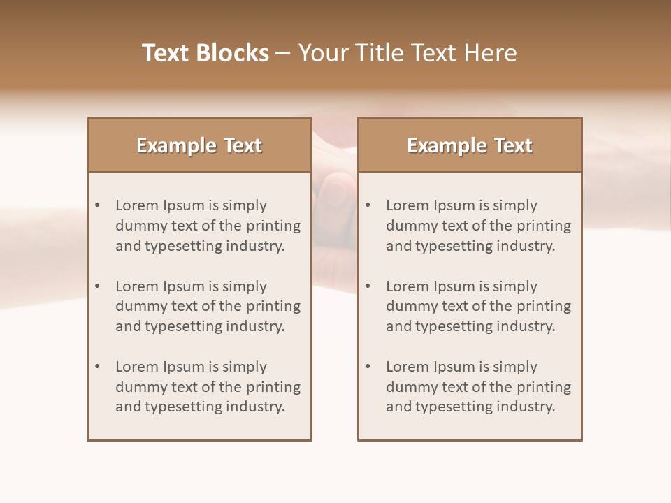 Teamwork Female Love PowerPoint Template