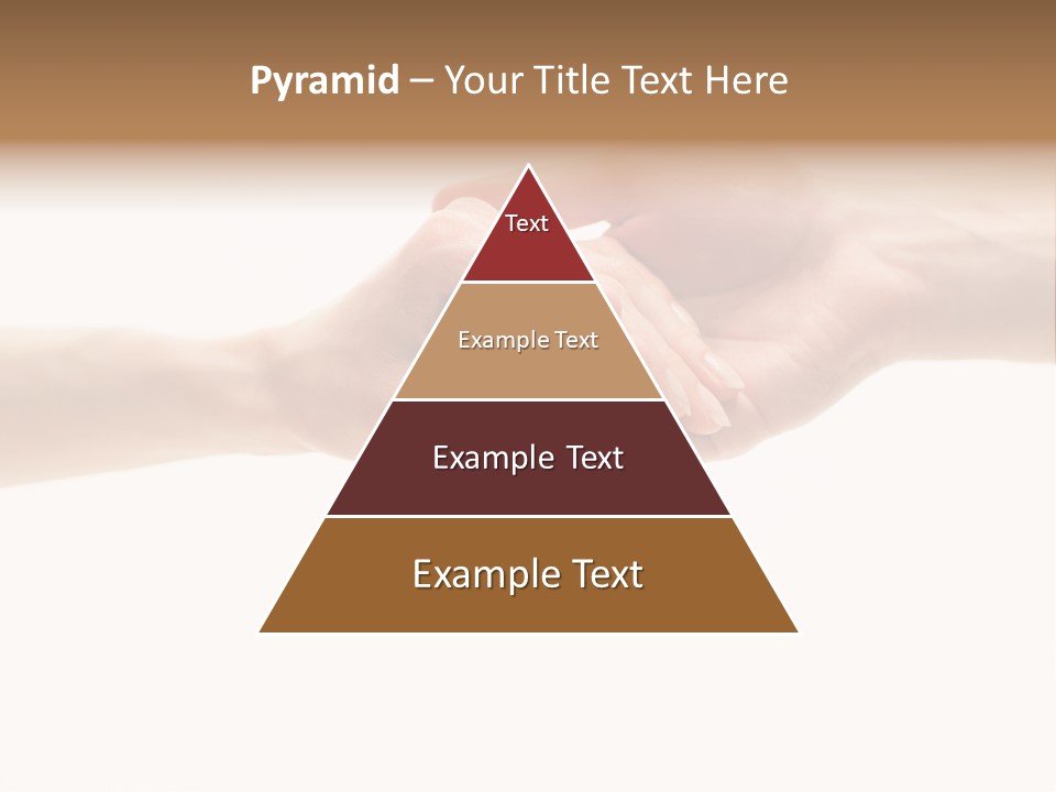 Teamwork Female Love PowerPoint Template