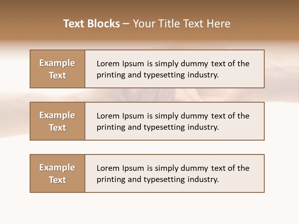 Teamwork Female Love PowerPoint Template