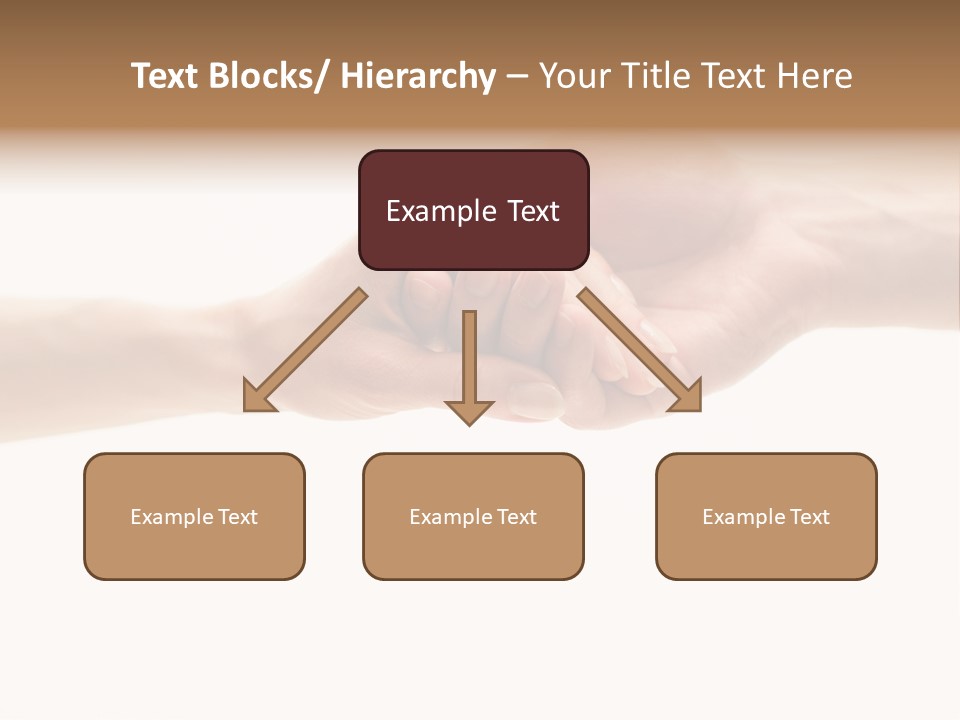 Teamwork Female Love PowerPoint Template