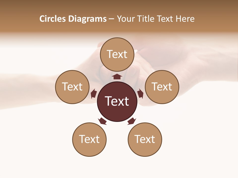 Teamwork Female Love PowerPoint Template