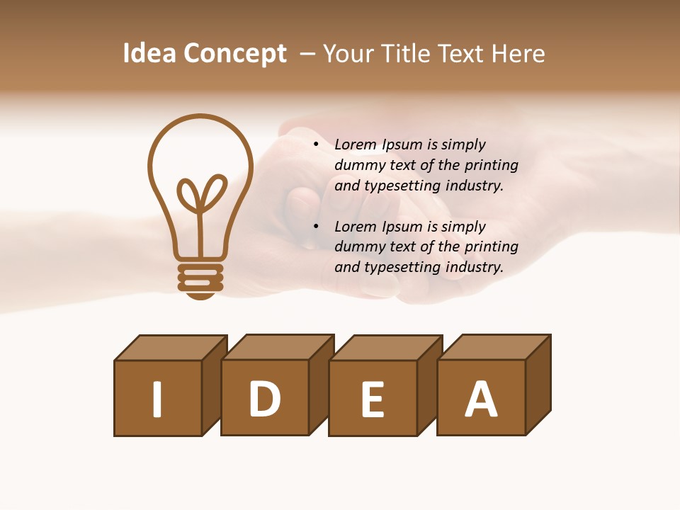 Teamwork Female Love PowerPoint Template