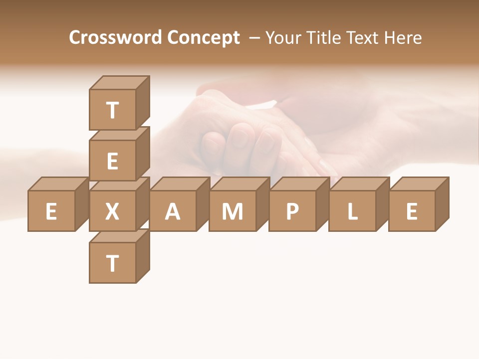 Teamwork Female Love PowerPoint Template