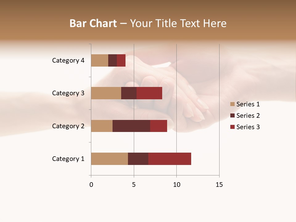 Teamwork Female Love PowerPoint Template