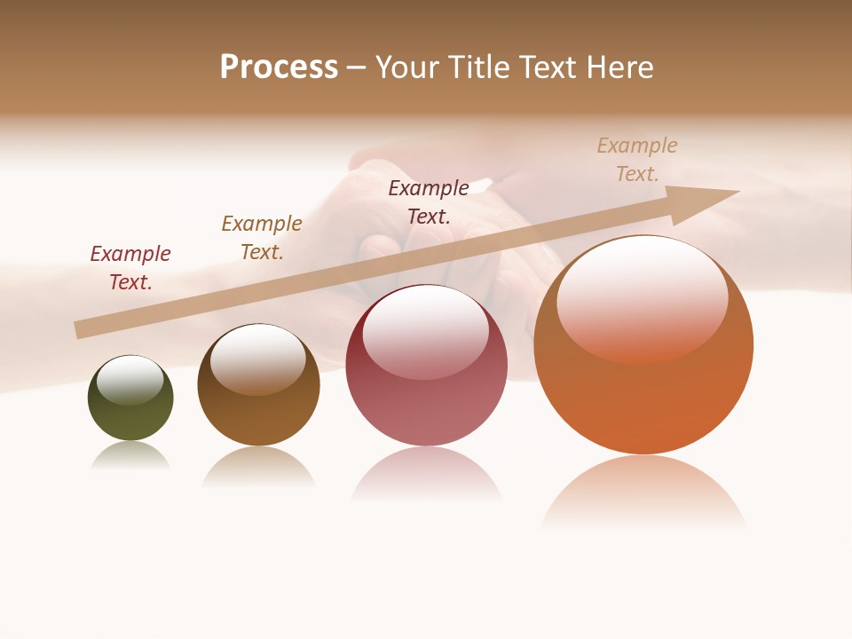 Teamwork Female Love PowerPoint Template