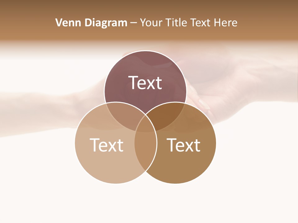 Teamwork Female Love PowerPoint Template