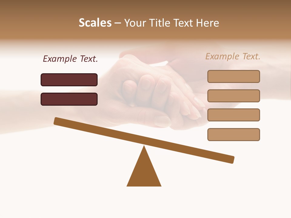 Teamwork Female Love PowerPoint Template