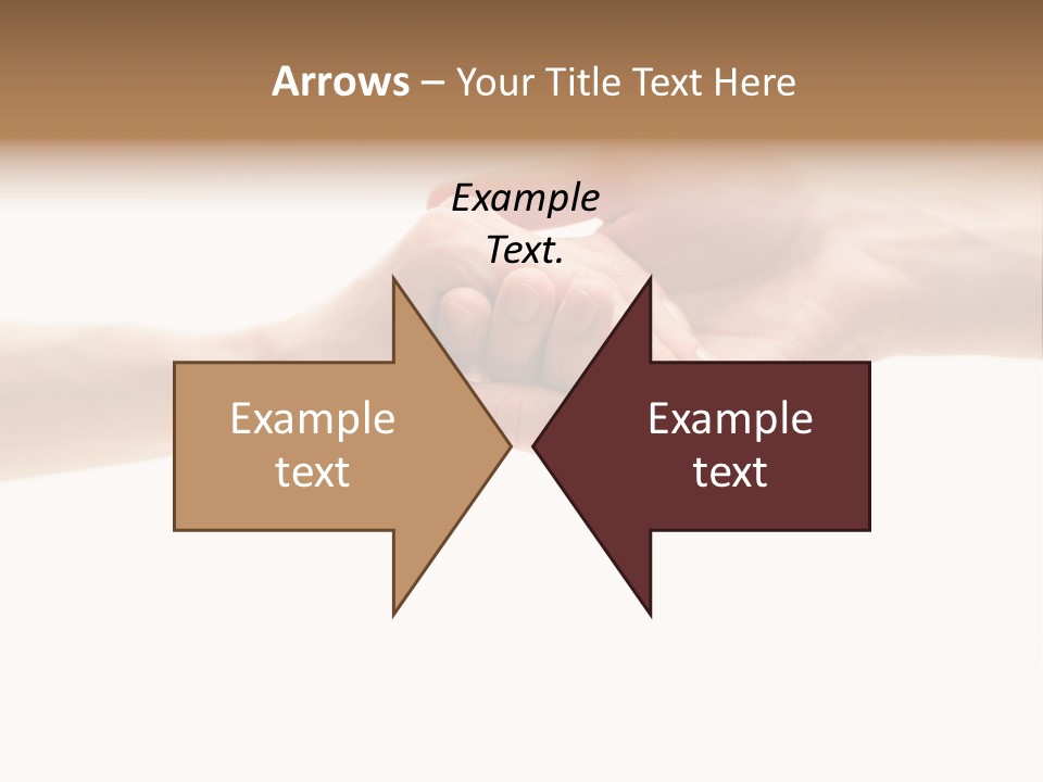 Teamwork Female Love PowerPoint Template