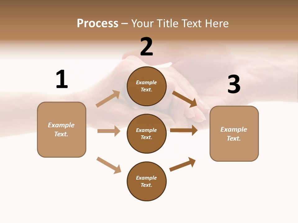 Teamwork Female Love PowerPoint Template