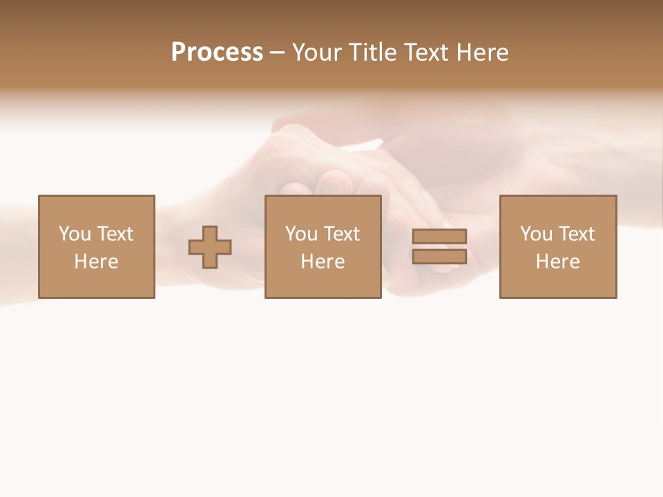 Teamwork Female Love PowerPoint Template
