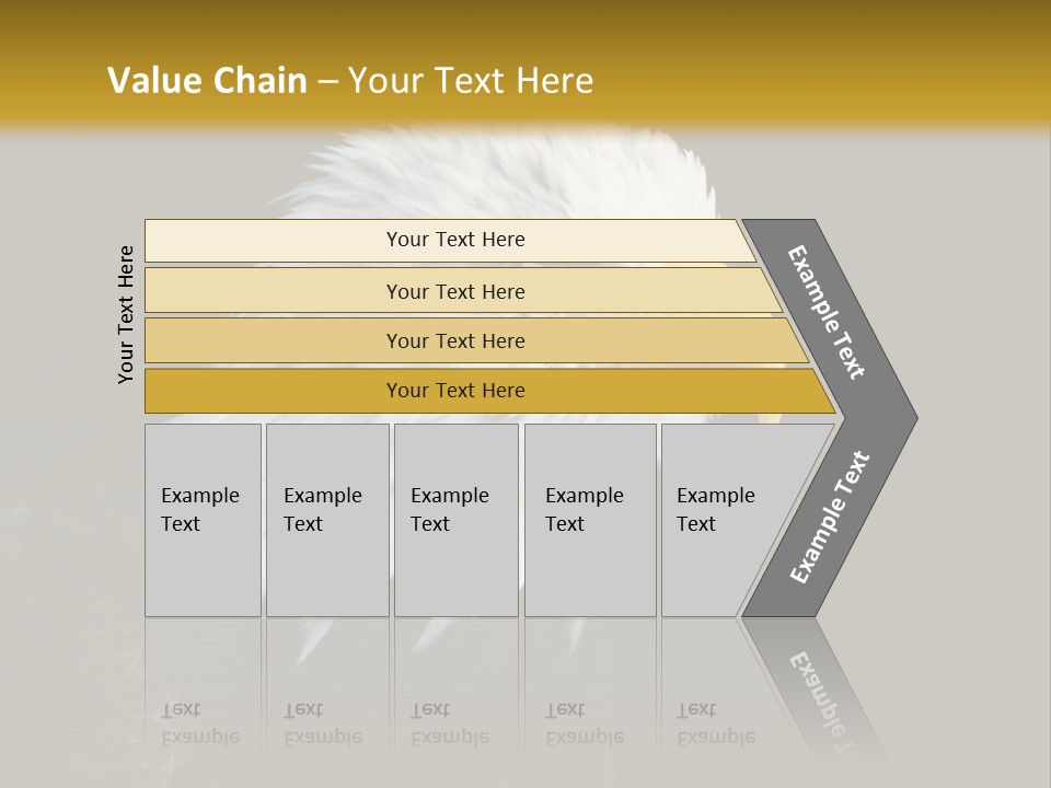 Head Haliaeetus American PowerPoint Template