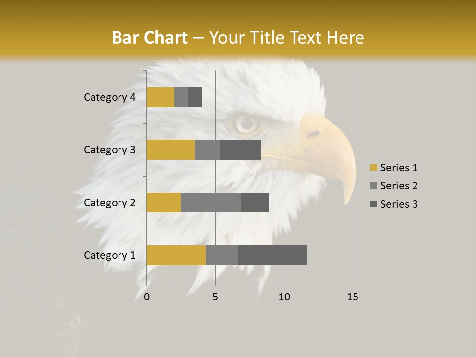 Head Haliaeetus American PowerPoint Template