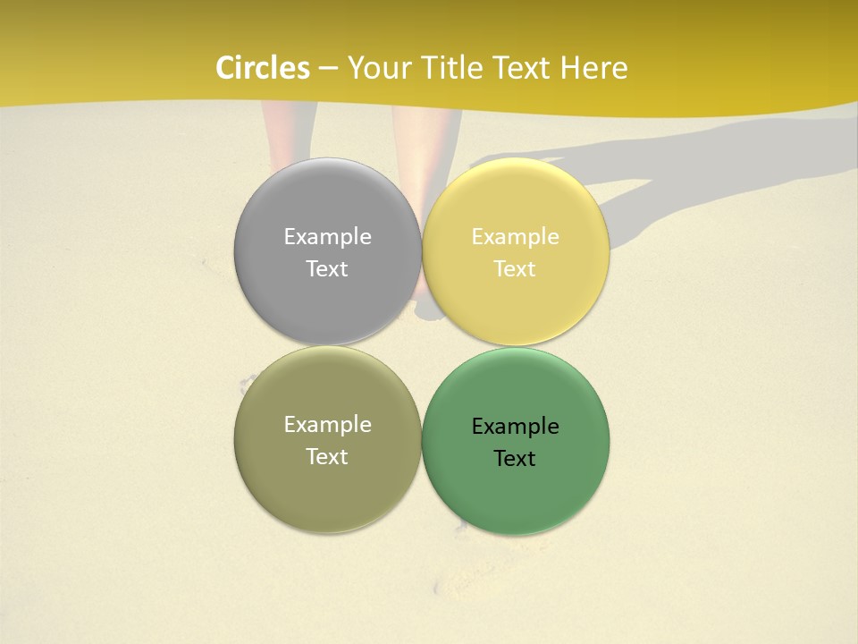 Sea Shore Photography PowerPoint Template