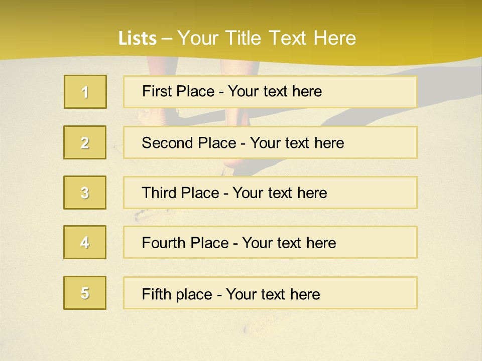 Sea Shore Photography PowerPoint Template