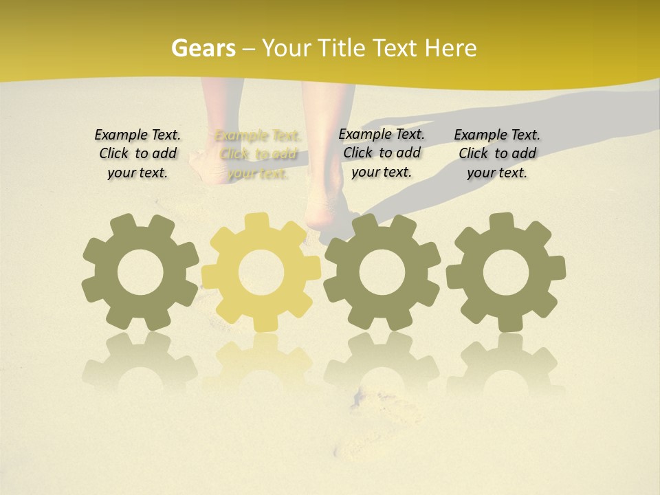 Sea Shore Photography PowerPoint Template