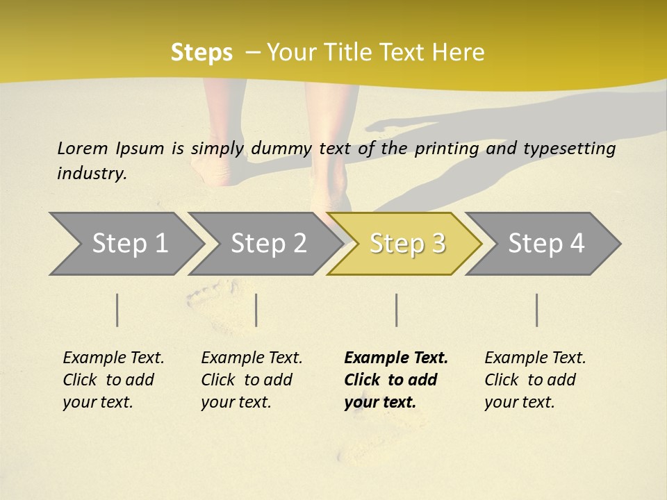 Sea Shore Photography PowerPoint Template