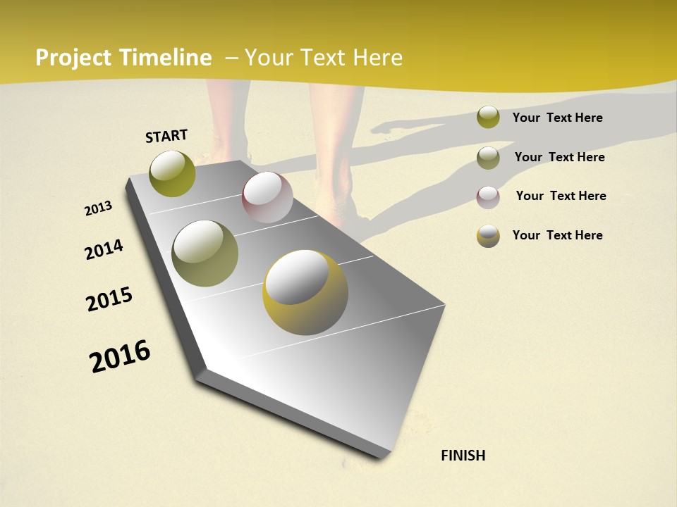 Sea Shore Photography PowerPoint Template