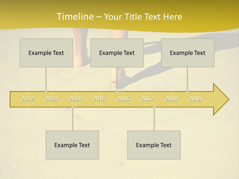Sea Shore Photography PowerPoint Template