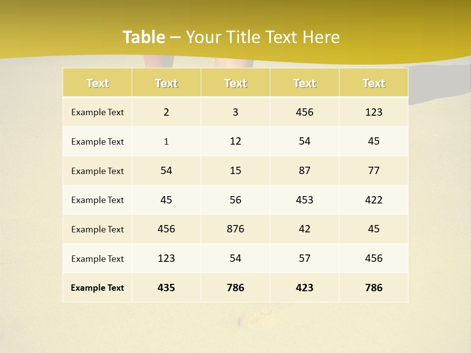 Sea Shore Photography PowerPoint Template