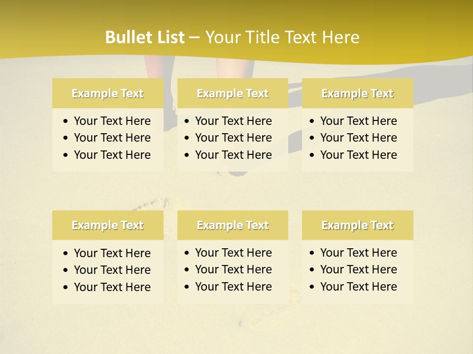 Sea Shore Photography PowerPoint Template