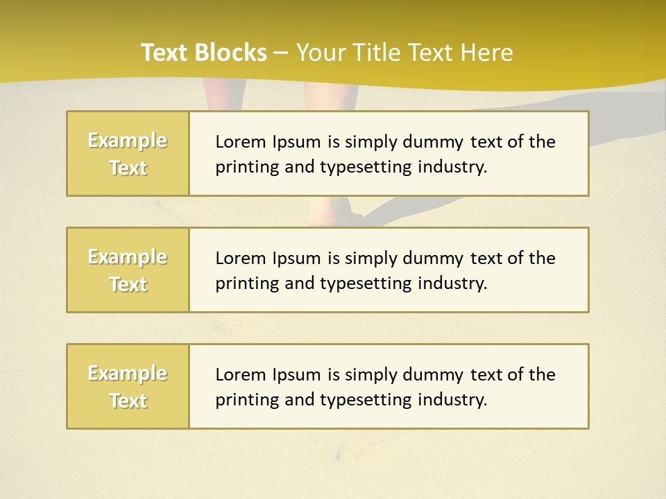Sea Shore Photography PowerPoint Template