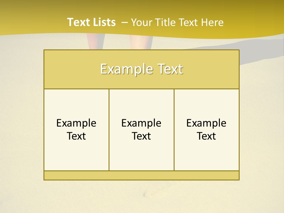 Sea Shore Photography PowerPoint Template