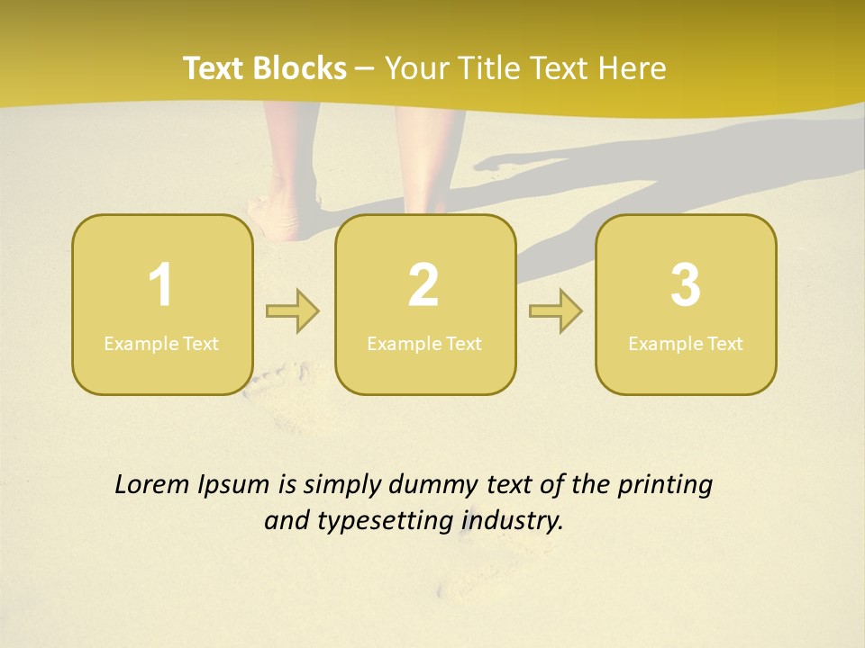 Sea Shore Photography PowerPoint Template