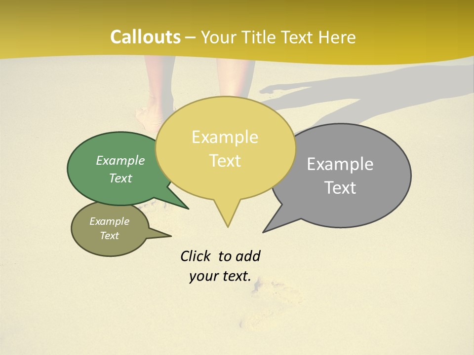 Sea Shore Photography PowerPoint Template