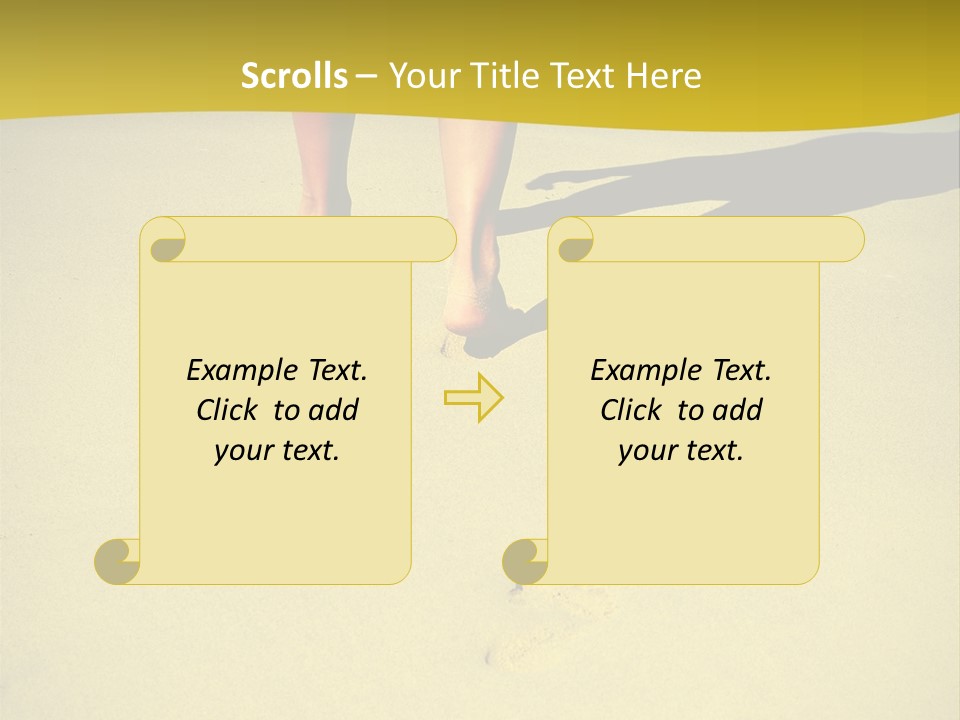 Sea Shore Photography PowerPoint Template
