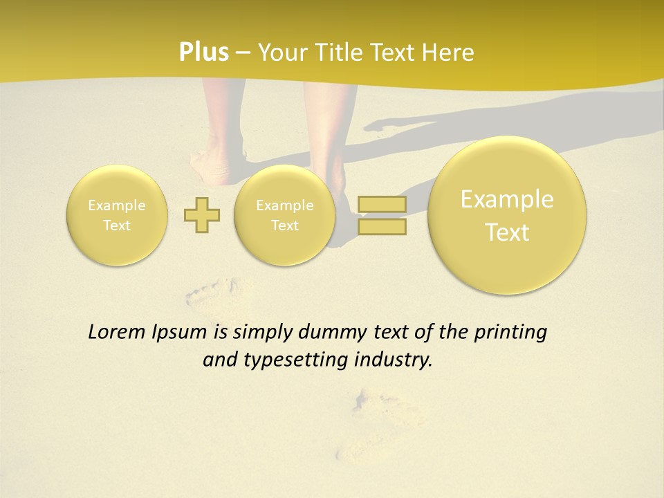 Sea Shore Photography PowerPoint Template