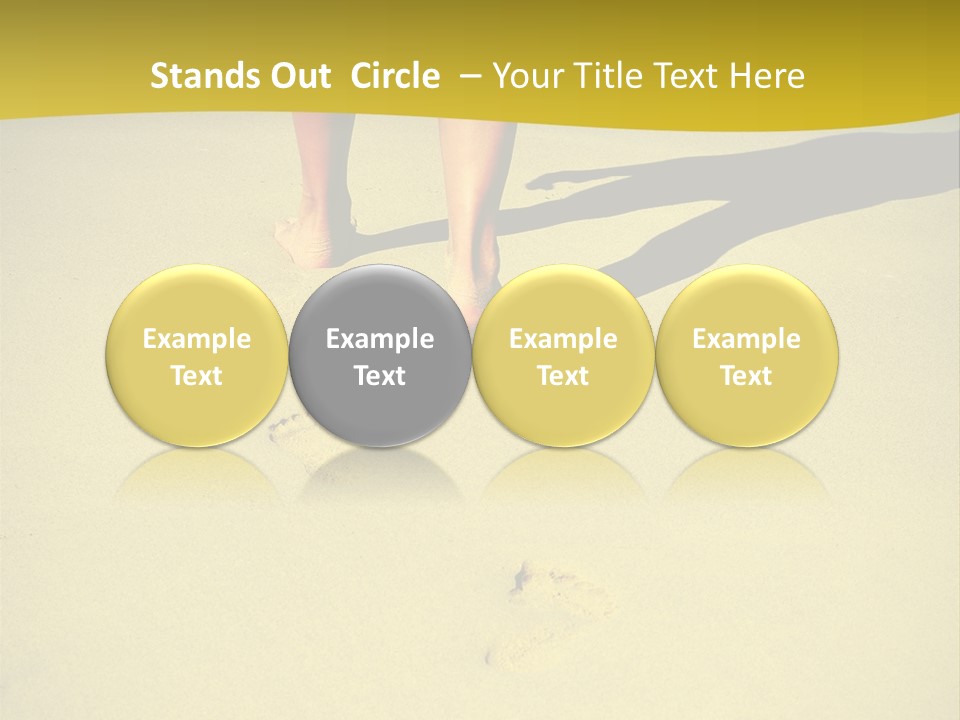 Sea Shore Photography PowerPoint Template