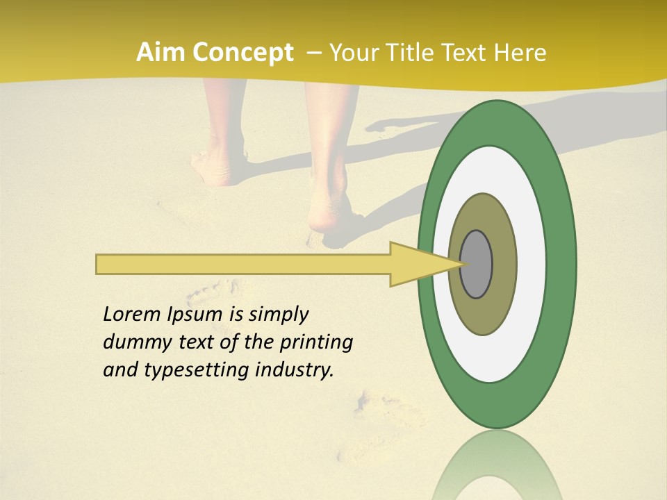 Sea Shore Photography PowerPoint Template