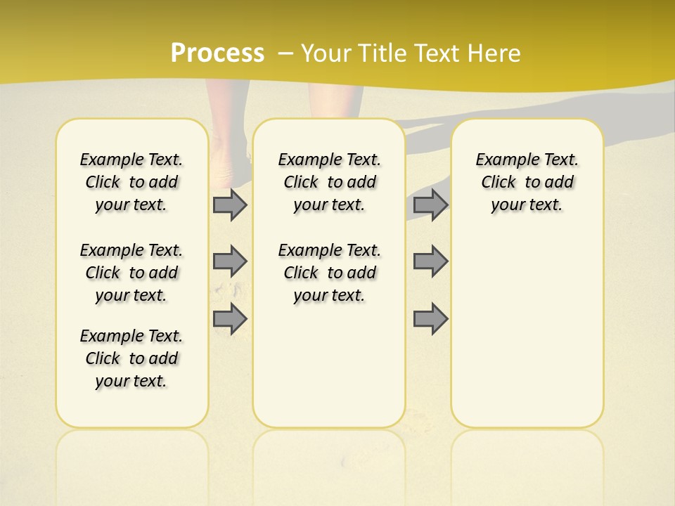 Sea Shore Photography PowerPoint Template