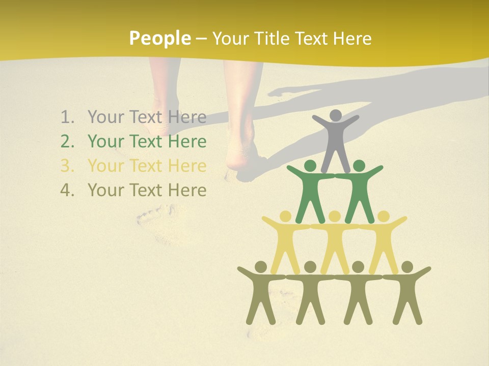 Sea Shore Photography PowerPoint Template