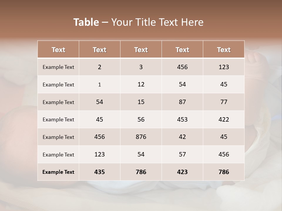 Sweet Change Family PowerPoint Template