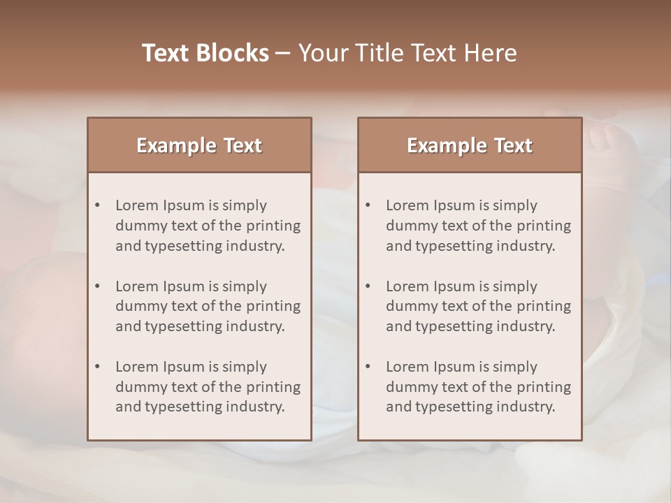 Sweet Change Family PowerPoint Template