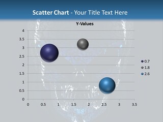 Blue Arrival Creature PowerPoint Template